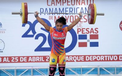 Las pesitas Alexandra Escobar y Angie Palacios conquistan el oro