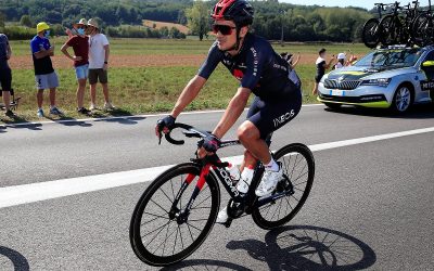 Richard Carapaz se despiden con un ciclopaseo