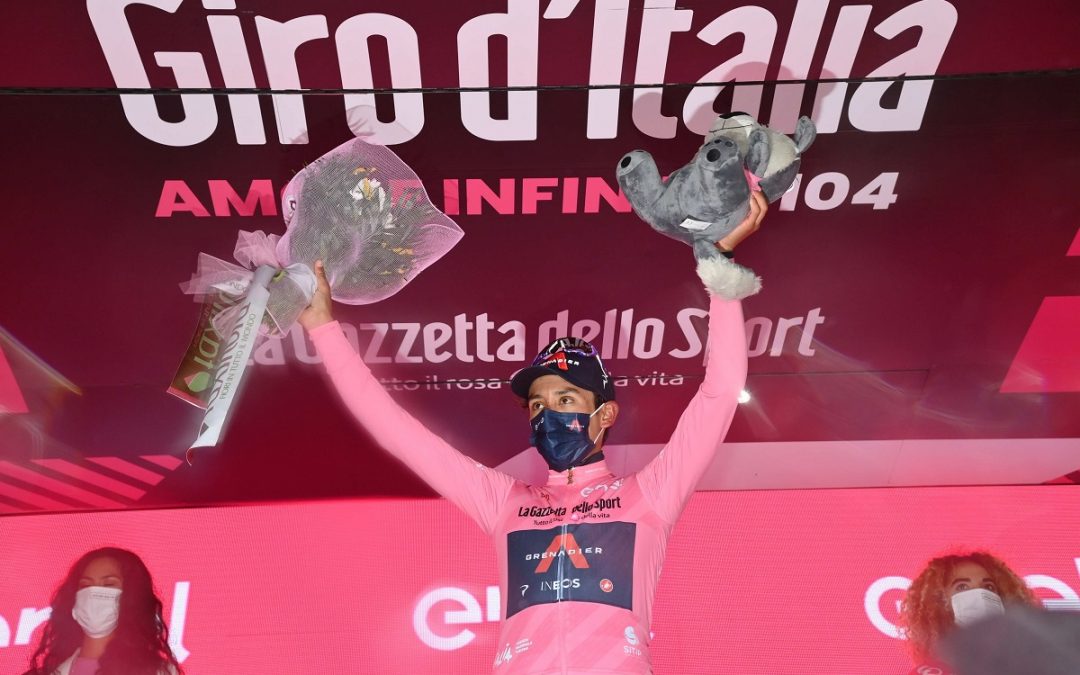 Egan Bernal (Ineos Grenadiers) se lució en la etapa 9