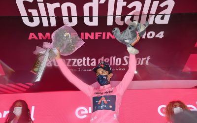 Egan Bernal (Ineos Grenadiers) se lució en la etapa 9