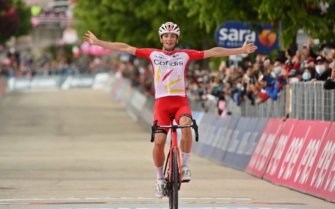 Víctor Lafay, 25 años, del equipo Cofidis el gran ganador