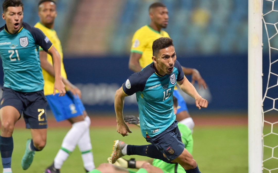 Ecuador clasifica en los cuartos de final de la  Copa América con aporte del Ángel del gol