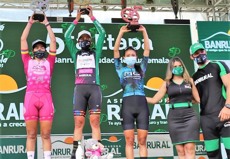 Miriam Nuñez logró el subcampeonato en la Vuelta a Guatemala