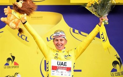 Tadej Pogacar no suelta la punta del Tour de Francia