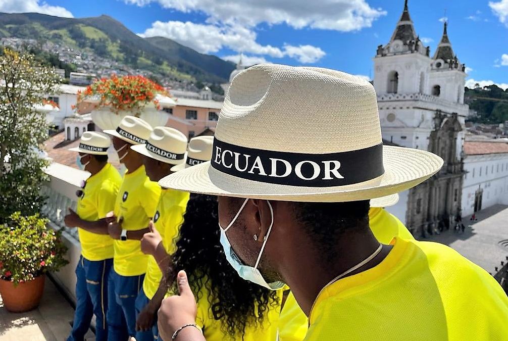 Deportistas olímpicos de Ecuador reciben homenaje de las autoridades