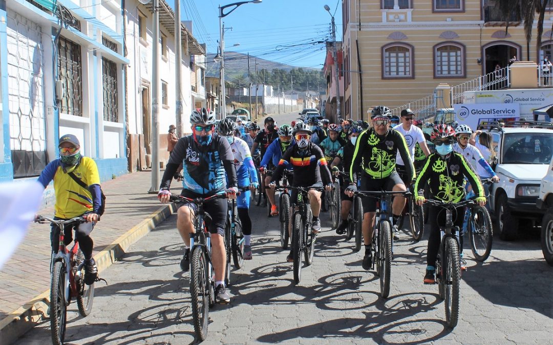Se abrió la ruta del ciclo paseo en Pedro Moncayo