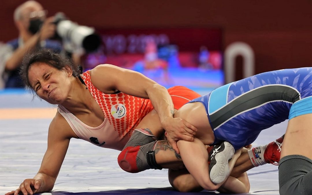 Diploma olímpico para la luchadora Luisa Valverde