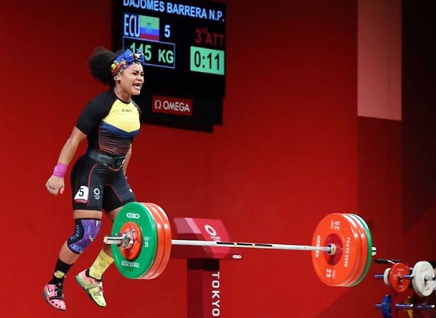 Neisi Dajomes, medallista olímpica, afirmó que su hermana Angie la ha superado