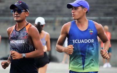 Ecuador deposita sus esperanzas en el equipo de marcha