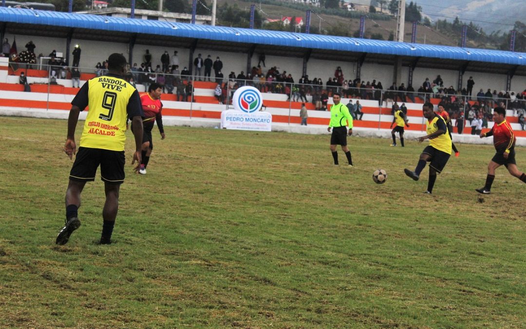 Estadio de Malchinguí con nueva cara