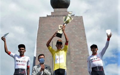 Haro campeón de la Vuelta Ciclística al Ecuador