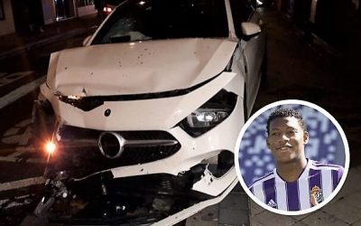 Gonzalo Plata jugador de la Tri involucrado en un siniestro automovilístico