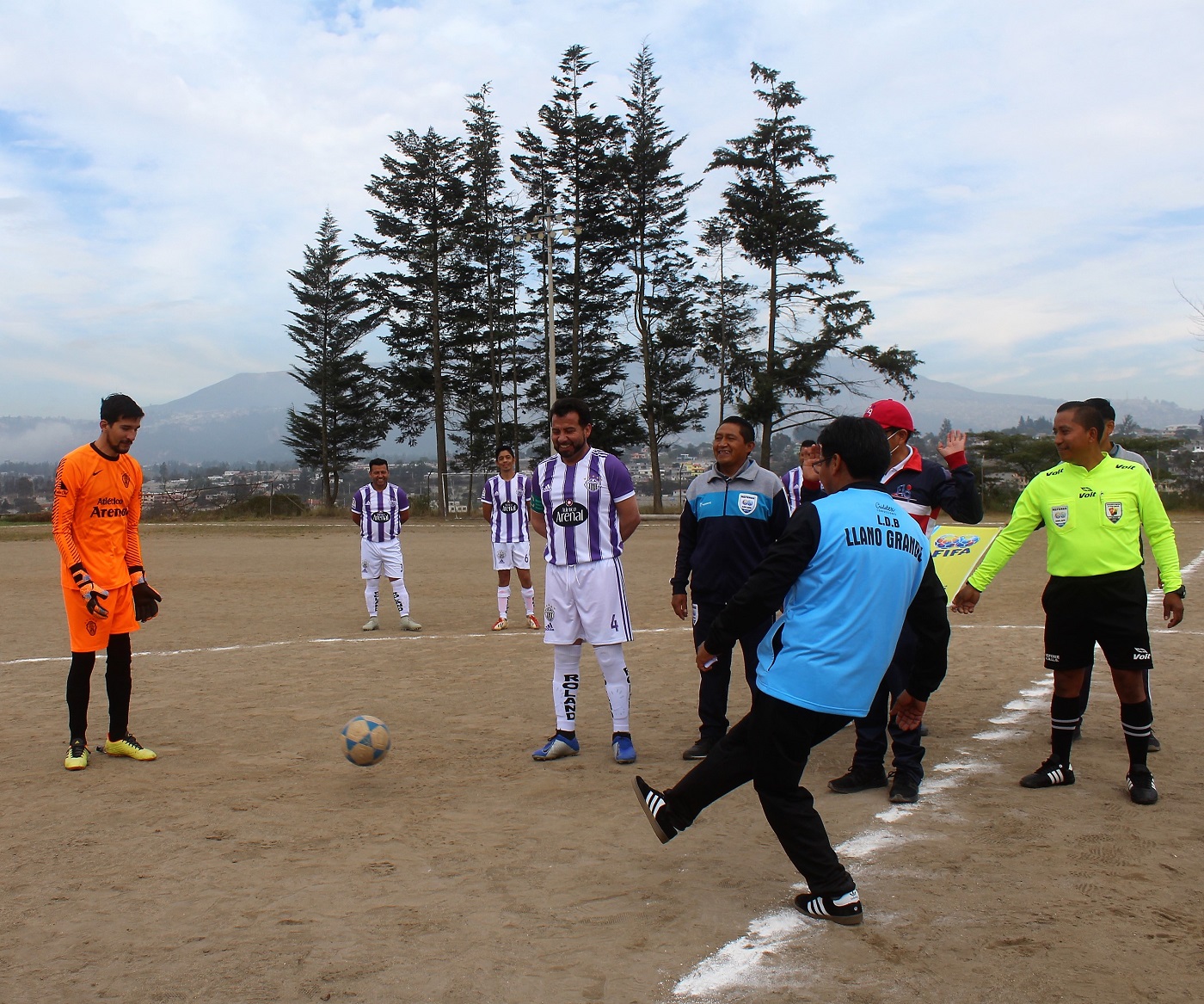 Liga Llano Grande abrió sus puertas al fútbol con alegría