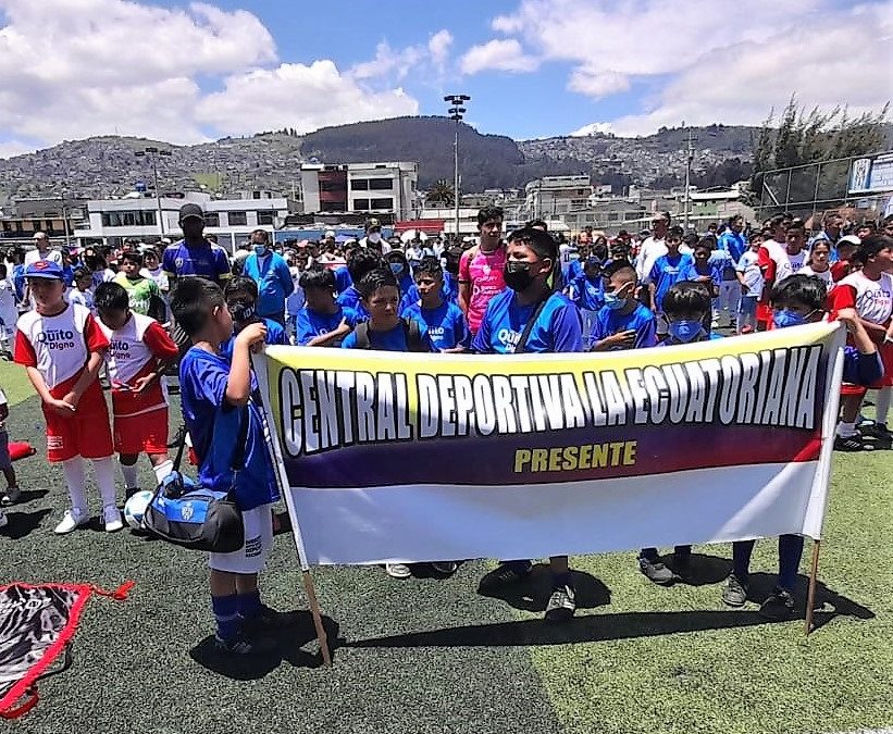 La Copa de los Guambras en acción con el aval de la Dirección de Deportes del Municipio de Quito
