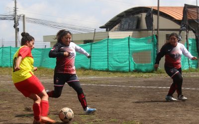 Lluvia de goles en las finales de Liga Barrial, “Los Pinos”