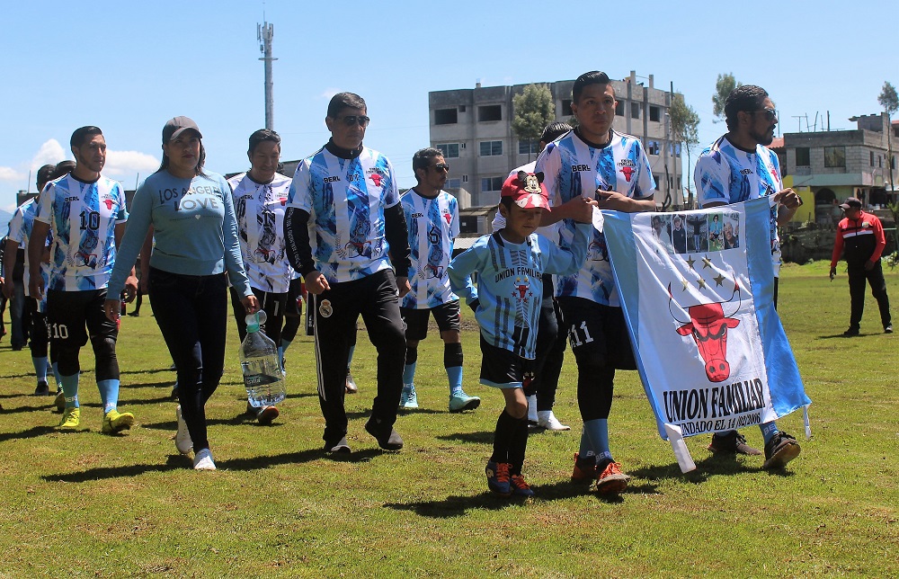 El fútbol integra a las parroquias del cantón  Mejía