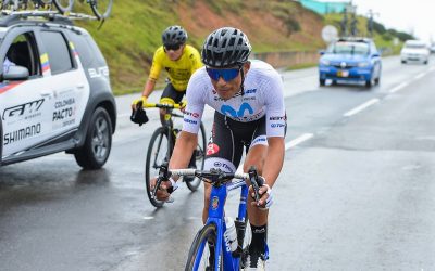 Suesca y Huera escalan en la general de la Vuelta a Colombia