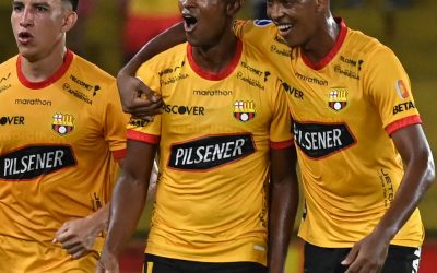 Barcelona toma tenue ventaja ante Estudiantes en la Sudamericana