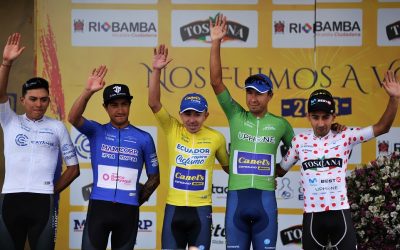 El chileno Alarcón gana primera etapa de la Vuelta al Ecuador