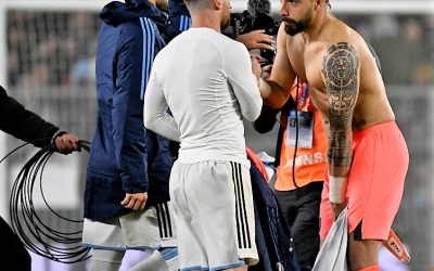 Un reencuentro soñado: Messi y Galíndez