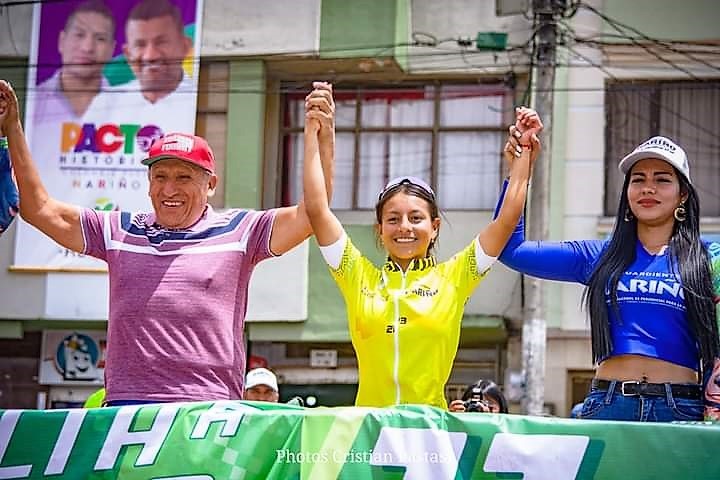 Camila Vega bicampeona de la Vuelta a Nariño