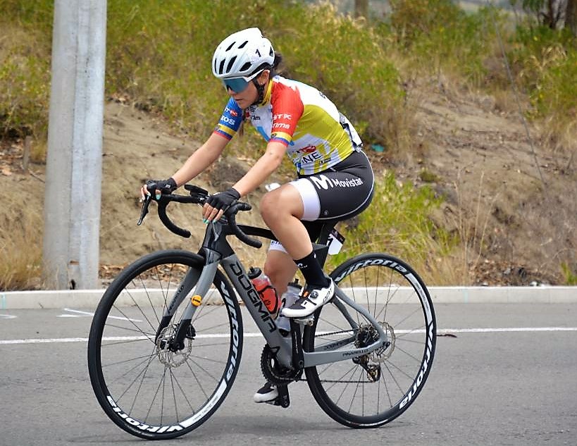 Marcela Peñafiel subió al podio en Guano