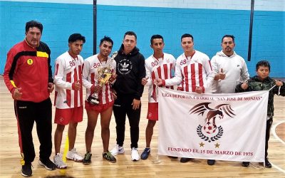 San José de Monjas se coronó campeón del ecuavóley organizado por Flq