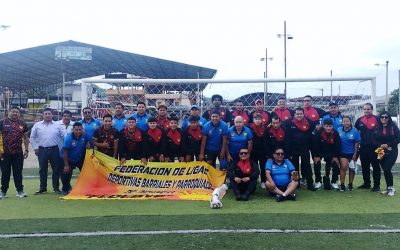 Atlético Estudiantil inició con pie derecho en el nacional de fútbol barrial