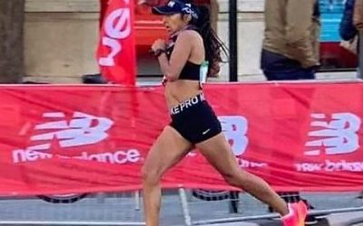 La maratonista ecuatoriana Silvia Ortiz luego de clasificar a las olímpiadas: “es un sueño de todo deportista”