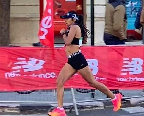 La maratonista ecuatoriana Silvia Ortiz luego de clasificar a las olímpiadas: “es un sueño de todo deportista”