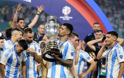 Argentina bicampeona de América al ganar 1-0 a Colombia y se acredita la Triple Corona